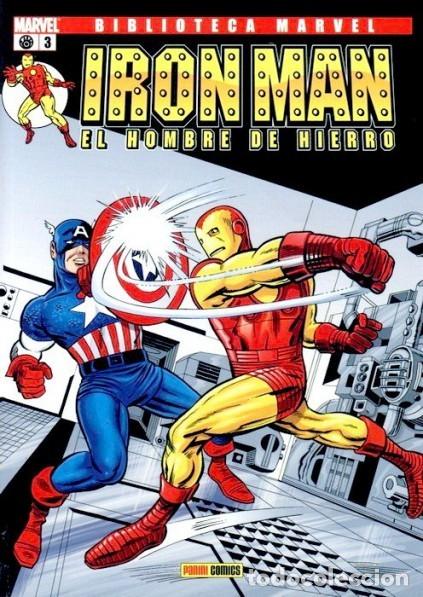 C&oacute;mics: BIBLIOTECA MARVEL IRON MAN N&ordm; 3 - PANINI - ESTADO EXCELENTE - Foto 1