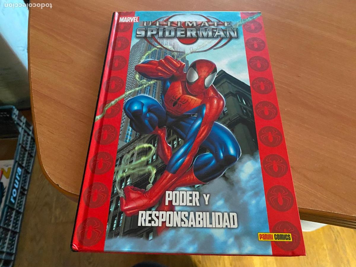 C&oacute;mics: SPIDERMAN TOMO VOL. N&ordm; 1 PODER Y RESPONSABILIDAD EDICION ULTIMATE MARVEL PANINI (COB232) - Foto 1