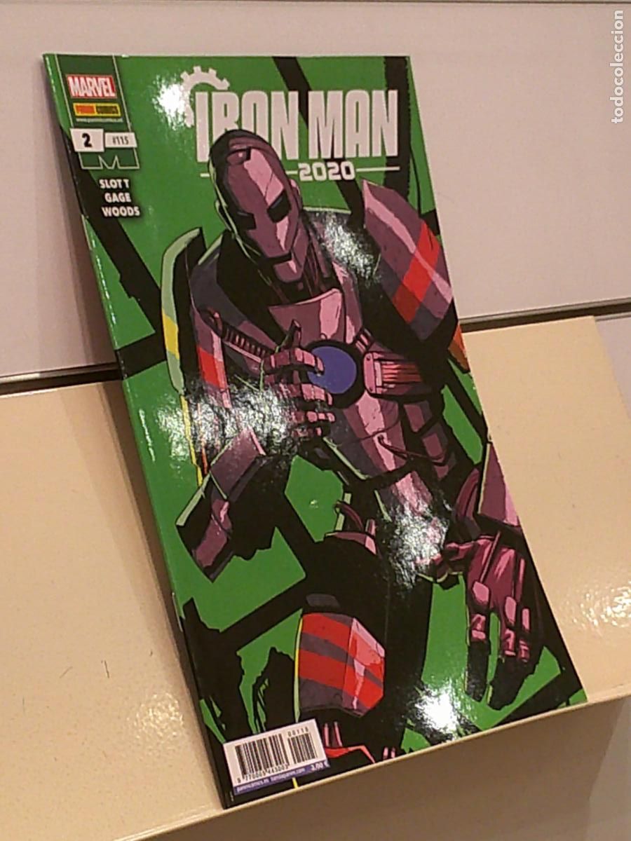 C&oacute;mics: IRON MAN 2020 N&ordm; 2-115 MARVEL - PANINI - Foto 1