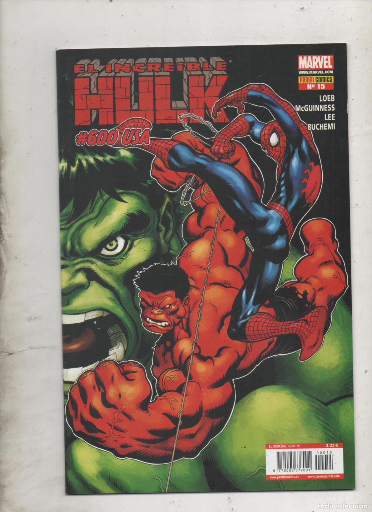 C&oacute;mics: EL INCRE&Iacute;BLE HULK N&ordm; 15 . PANINI. D8 - Foto 1