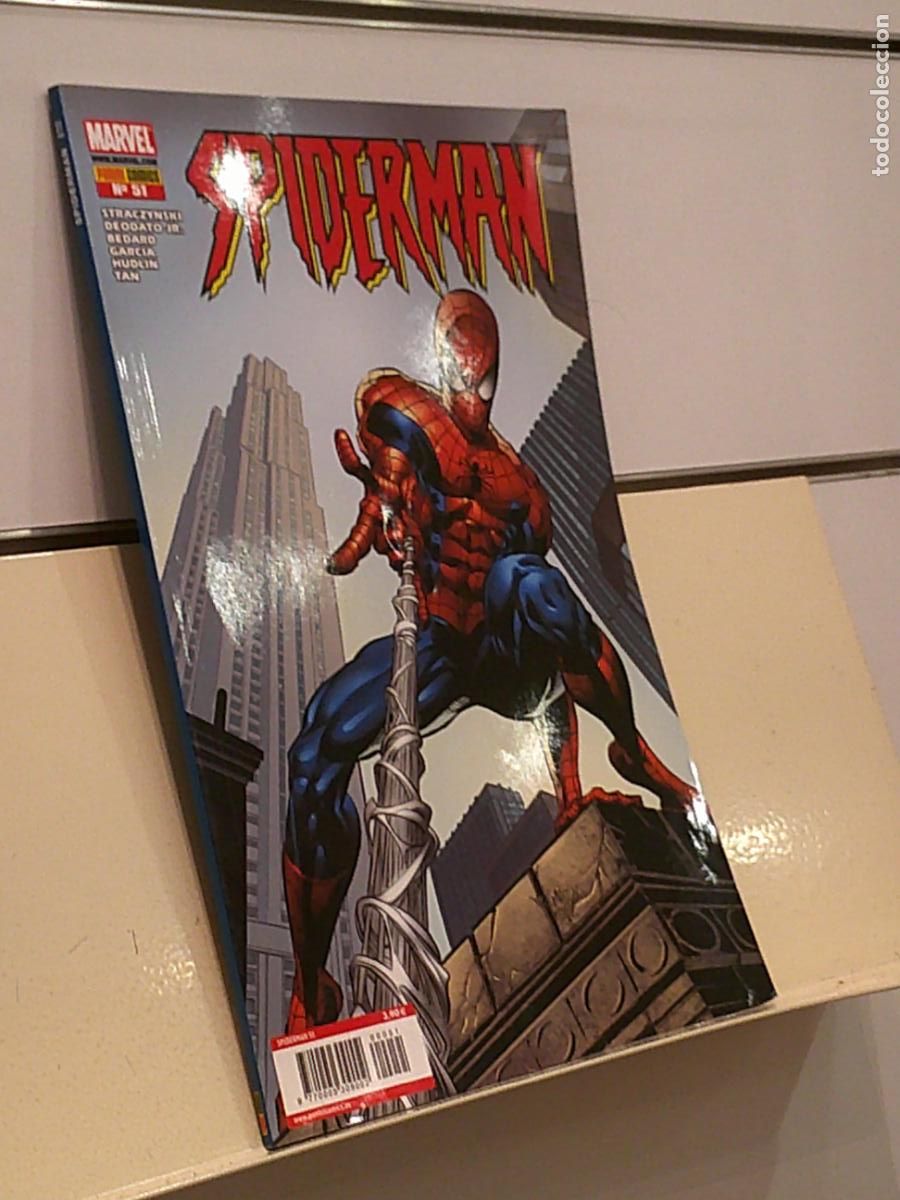 C&oacute;mics: SPIDERMAN STRACZYNSKI TOMOS AZULES N&ordm; 51 MARVEL - PANINI - Foto 1