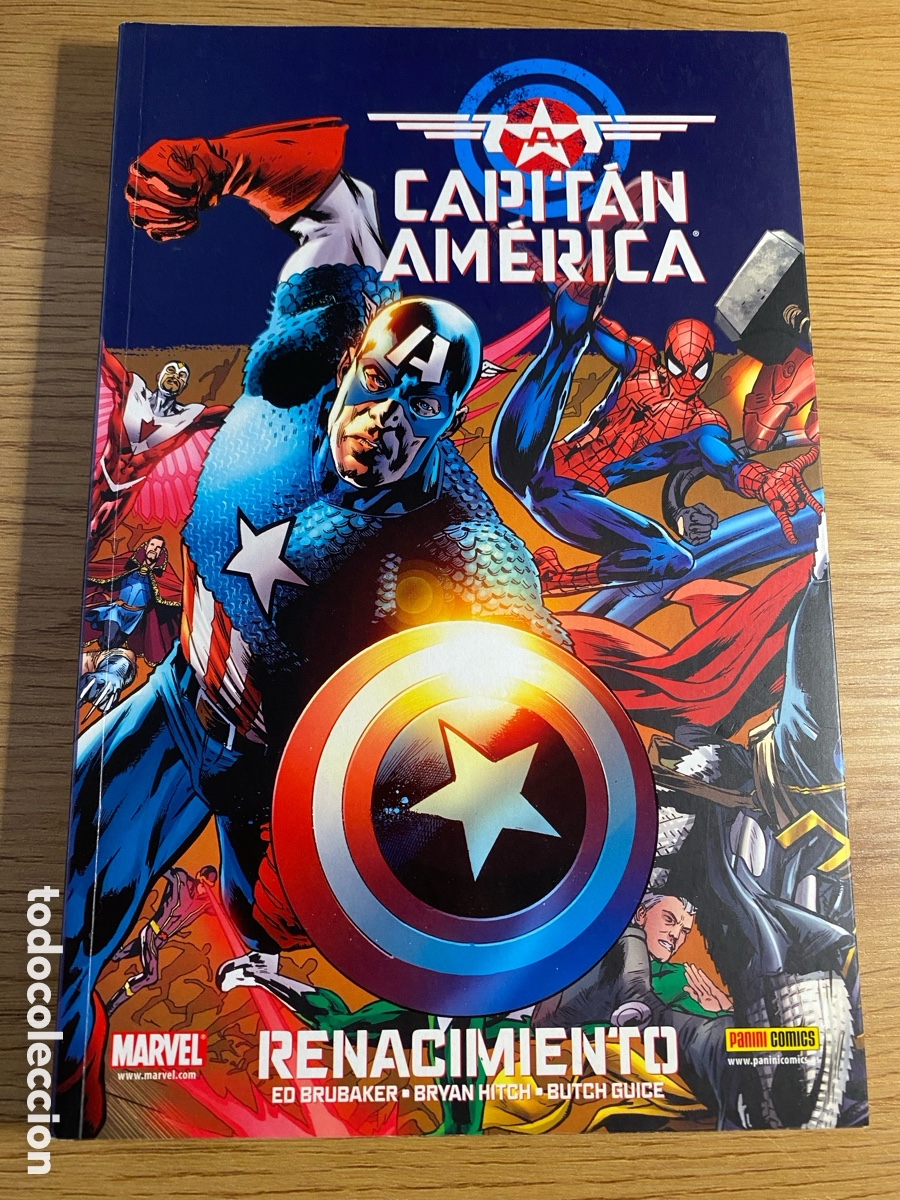 C&oacute;mics: CAPIT&Aacute;N AM&Eacute;RICA: RENACIMIENTO 100% MARVEL PANINI BRUBAKER IMPECABLE - Foto 2