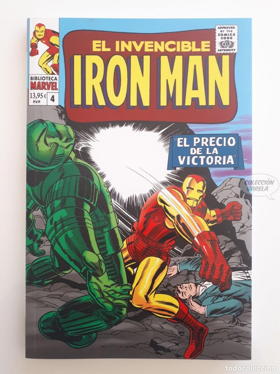 C&oacute;mics: El invencible Iron Man n&ordm; 4 - Biblioteca Marvel - Panini - Nuevo - Foto 1