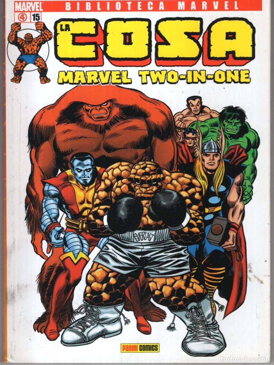 C&oacute;mics: BIBLIOTECA MARVEL LA COSA N&ordm; 15 - PANINI - BUEN ESTADO - Foto 1