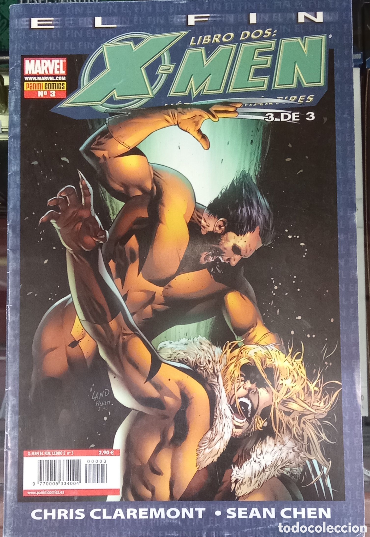 C&oacute;mics: X-MEN: EL FIN - LIBRO 2 - H&Eacute;ROES Y M&Aacute;RTIRES 3 DE 3 - PANINI - Foto 1