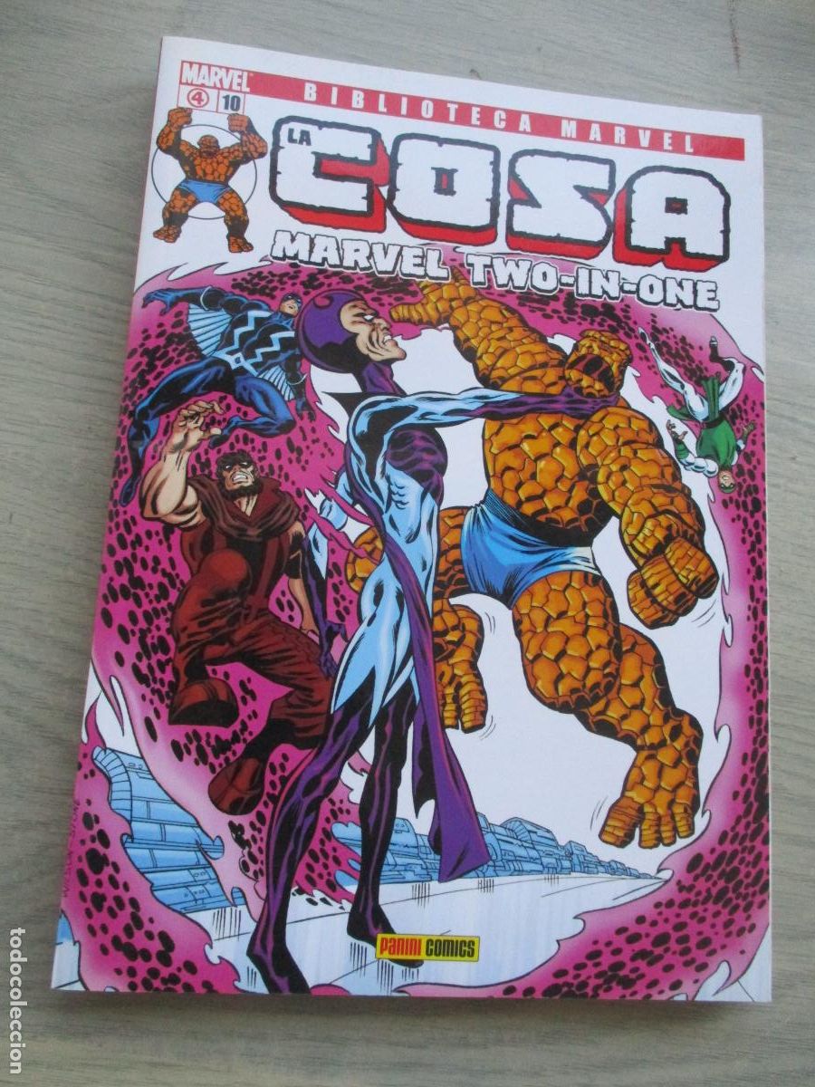 C&oacute;mics: BIBLIOTECA MARVEL, N&ordm;. 10- LA COSA, MARVEL TWO-IN-ONE-PANINI - Foto 1