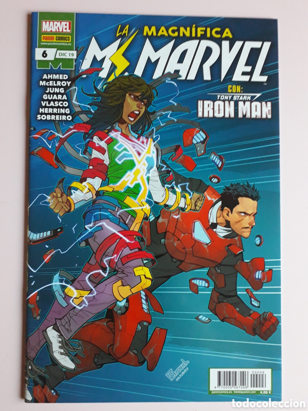 C&oacute;mics: Ms Marvel num 6. Excelente estado - Foto 1