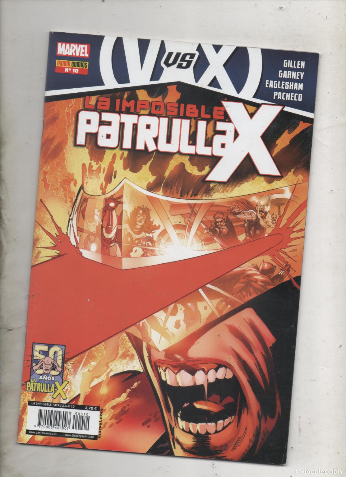 C&oacute;mics: LA IMPOSIBLE PATRULLA X N&ordm; 10 . PANINI. -E4 - Foto 1