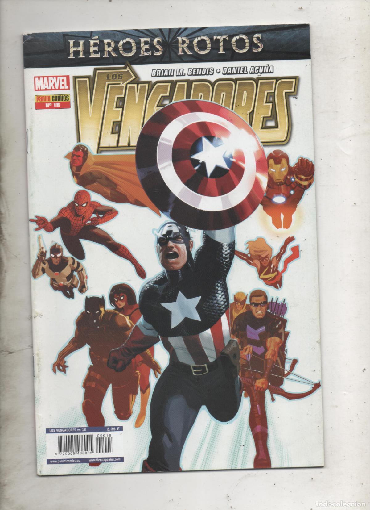 C&oacute;mics: LOS VENGADORES VOL.4 N&ordm; 18 . Panini -E4 - Foto 1