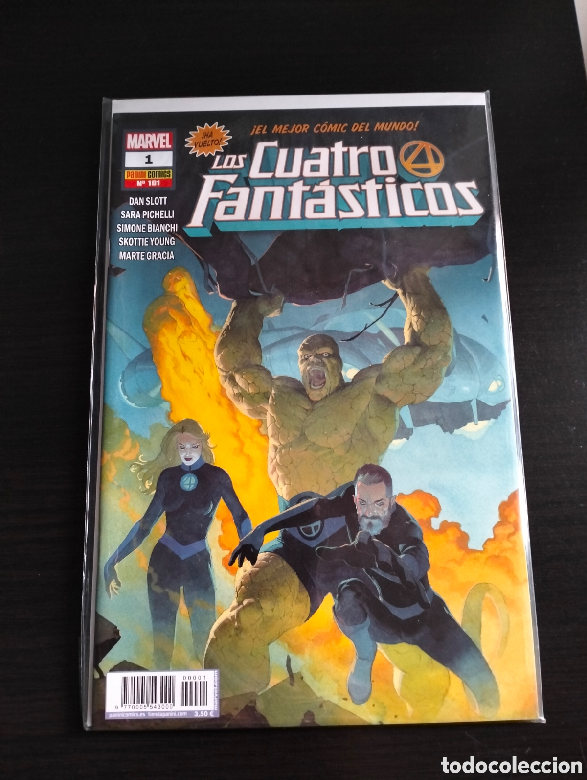 C&oacute;mics: Los cuatro fant&aacute;sticos 1 (101) Marvel comics Panini - Foto 1