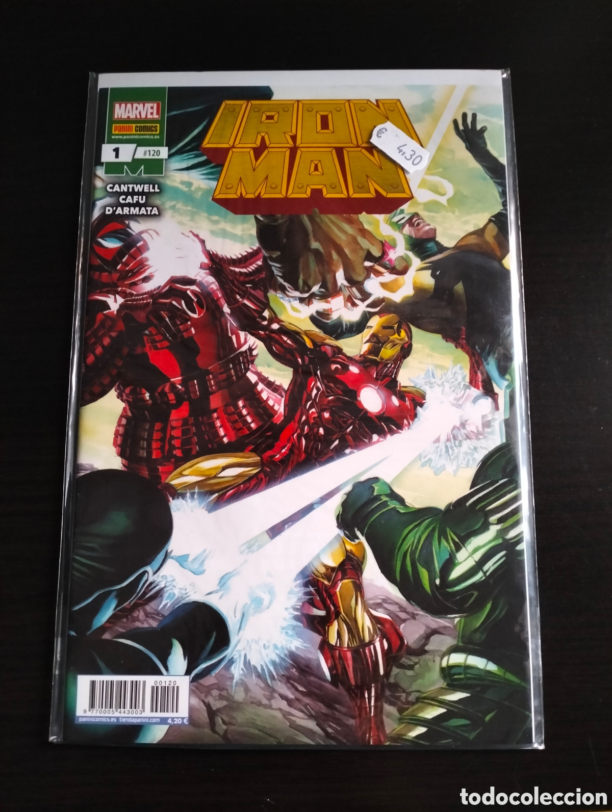 C&oacute;mics: Iron Man 1 (120) Marvel comics Panini - Foto 1