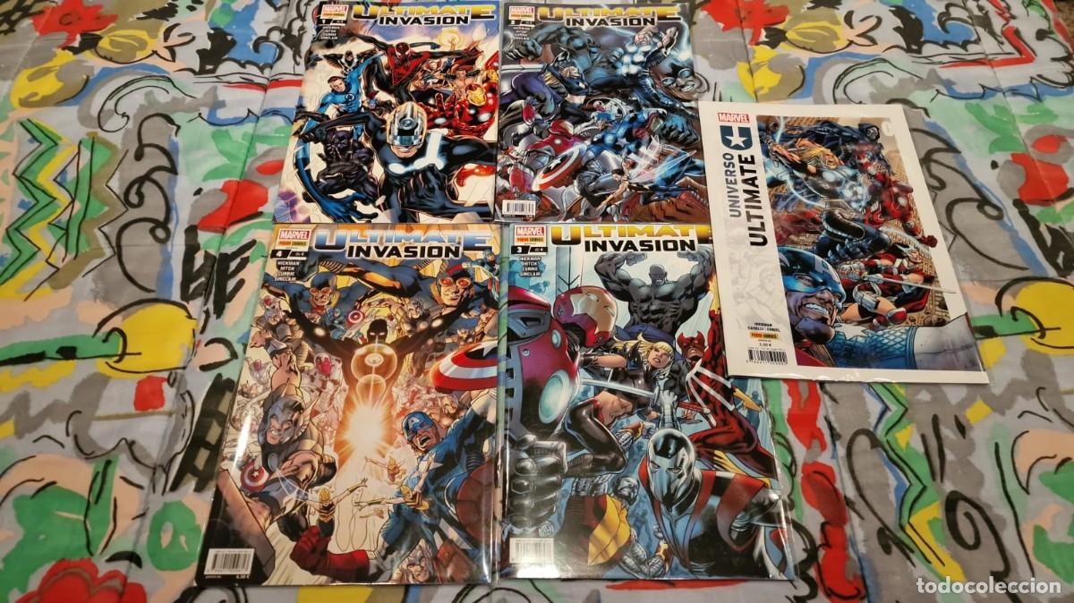 C&oacute;mics: ULTIMATE INVASION (OBRA COMPLETA 4 N&Uacute;MEROS + 0) - PANINI - Foto 1
