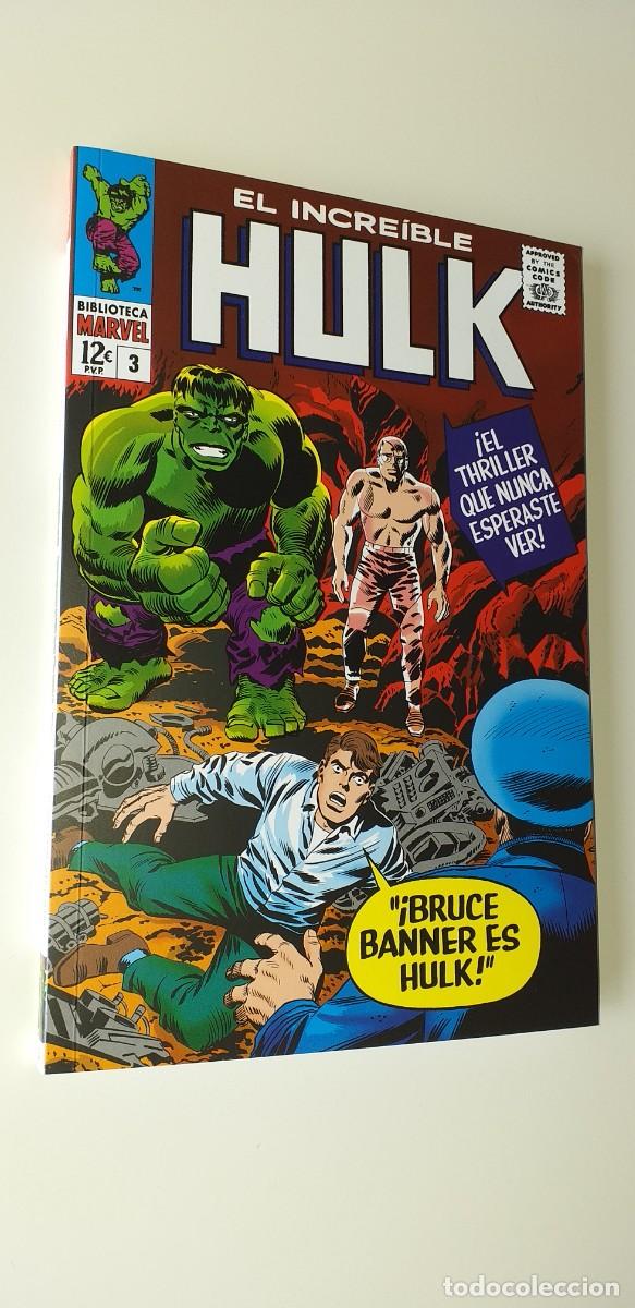 C&oacute;mics: EL INCREIBLE HULK 3 - BIBLIOTECA MARVEL n&ordm; 37 - Panini - - Foto 1