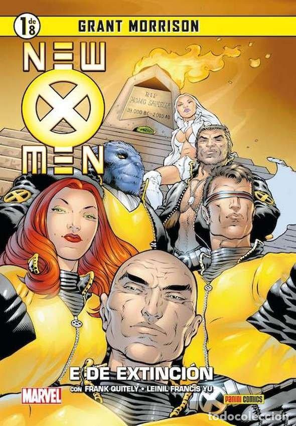 C&oacute;mics: NEW X-MEN E DE EXTINCI&Oacute;N. PANINI. TAPA DURA. - Foto 1
