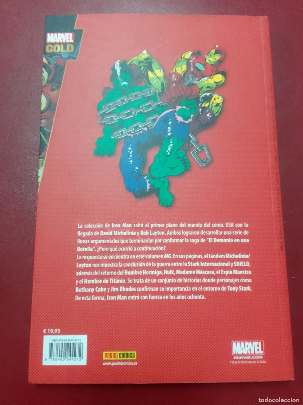 C&oacute;mics: Iron Man. El h&eacute;roe interior (Panini. Marvel Gold. 2013) - Foto 2
