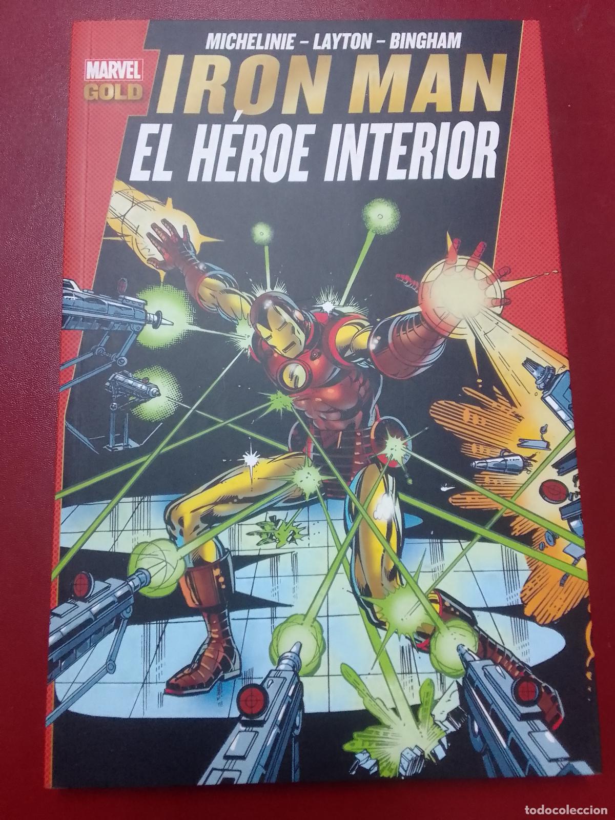 C&oacute;mics: Iron Man. El h&eacute;roe interior (Panini. Marvel Gold. 2013) - Foto 1