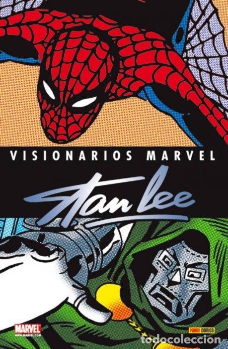 C&oacute;mics: VISIONARIOS MARVEL. STAN LEE. PANINI. TAPA DURA. - Foto 1
