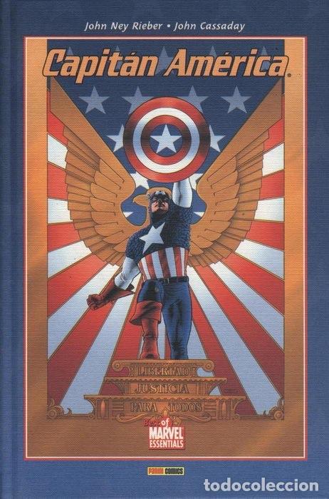 C&oacute;mics: MARVEL ESSENTIALS. CAPITAN AM&Eacute;RICA. PANINI. TAPA DURA. - Foto 1