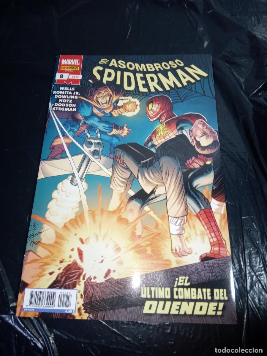 C&oacute;mics: ASOMBROSO SPIDERMAN VOL.7 N&deg; 217 / 8 MARVEL PANINI. L2 - Foto 1