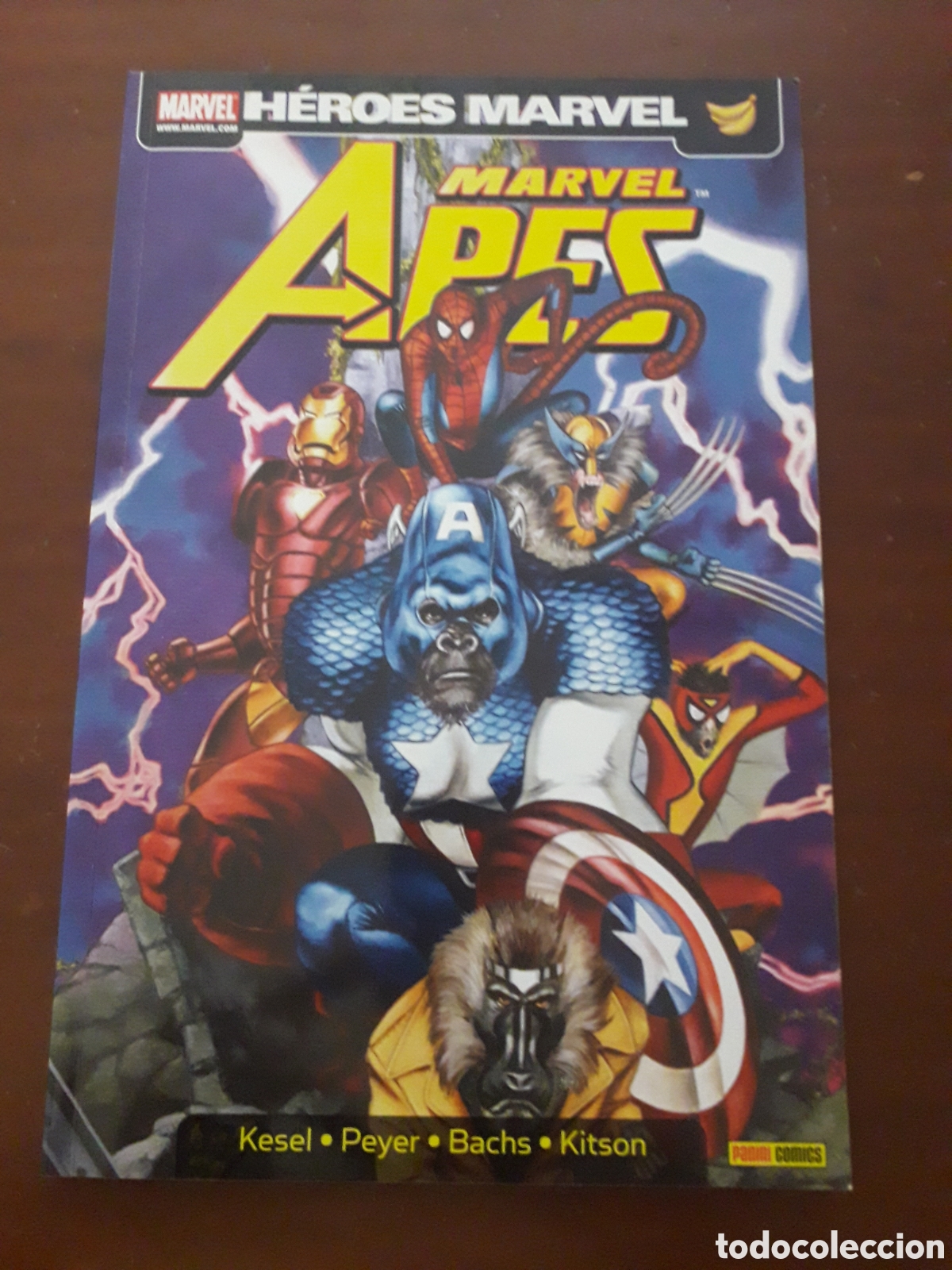 C&oacute;mics: Marvel Apes. Tomo H&eacute;roes Marvel.