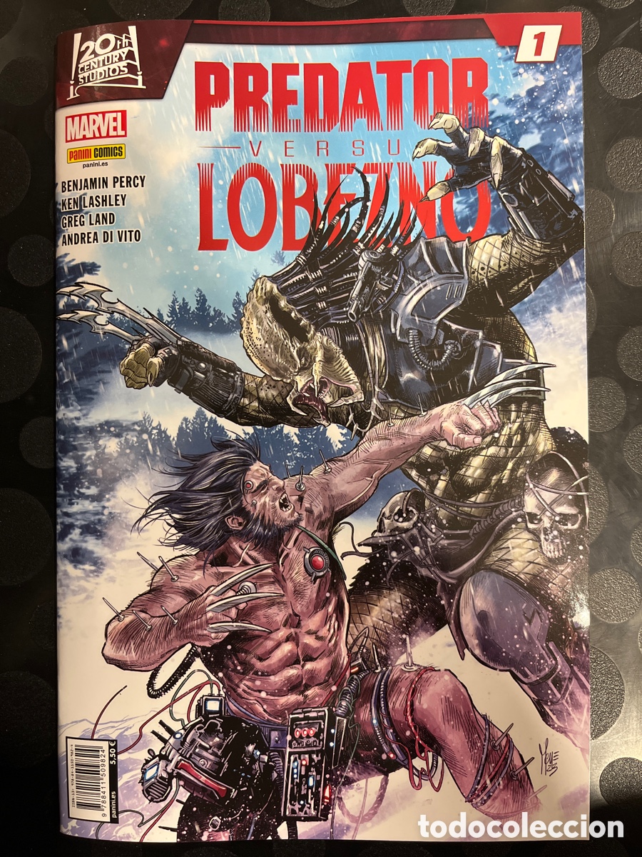 C&oacute;mics: PREDATOR VERSUS LOBEZNO N.1 EL CHOQUE SO&Ntilde;ADO ( 2024 ) - Foto 1