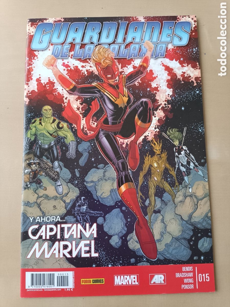 C&oacute;mics: COMIC GUARDIANES DE LA GALAXIA N&deg; 015 MARVEL PANINI c13 - Foto 1