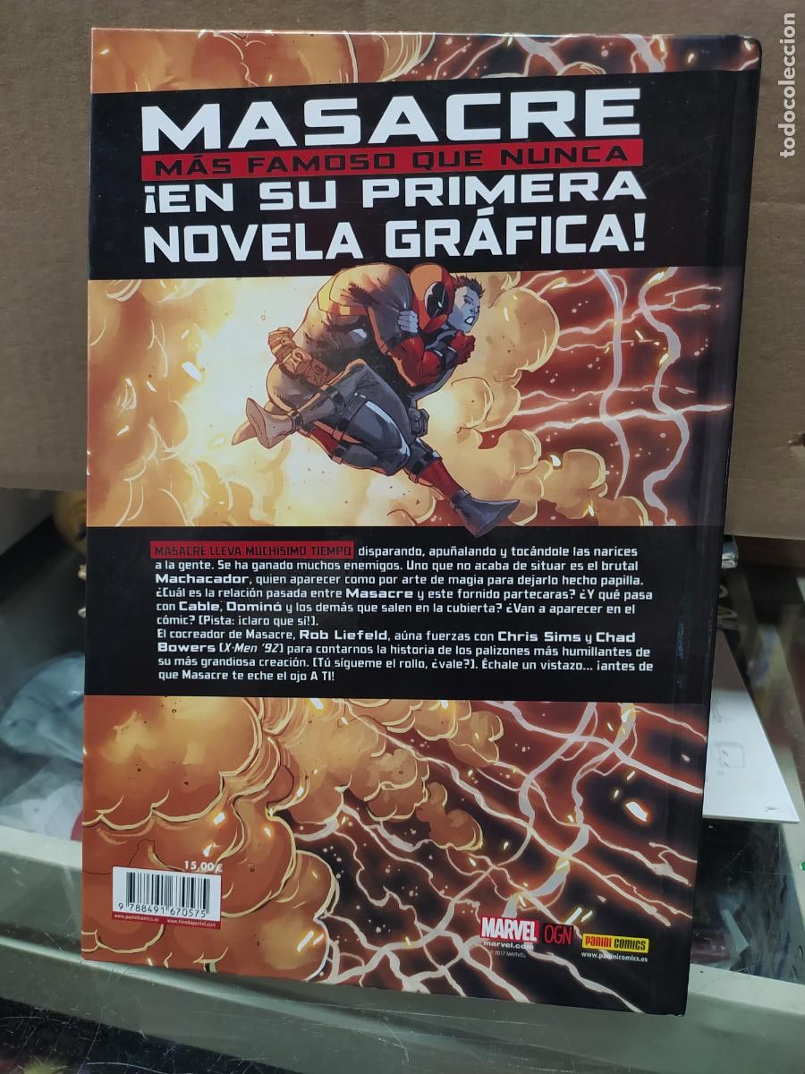 C&oacute;mics: MASACRE : MAL ROLLO - ROB LIEFELD - CHRIS SIMS / MARVEL PANINI - Foto 2