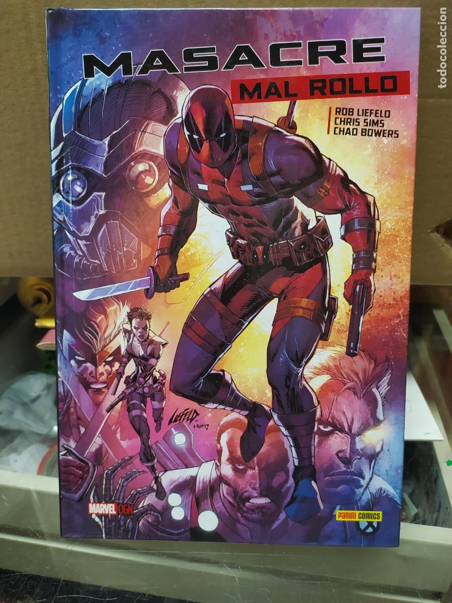 C&oacute;mics: MASACRE : MAL ROLLO - ROB LIEFELD - CHRIS SIMS / MARVEL PANINI - Foto 1