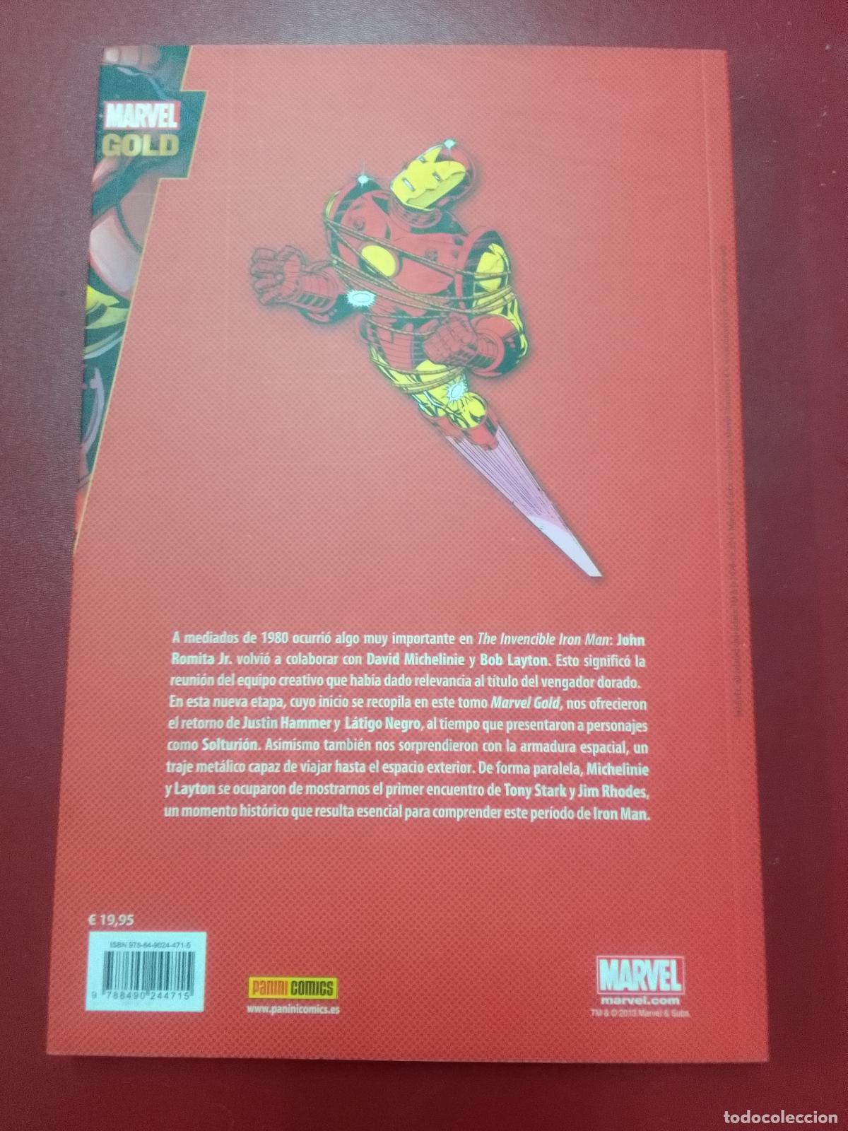C&oacute;mics: Iron Man. La ca&iacute;da del pozo estelar (Panini C&oacute;mics. Marvel Gold. 2013) - Foto 2