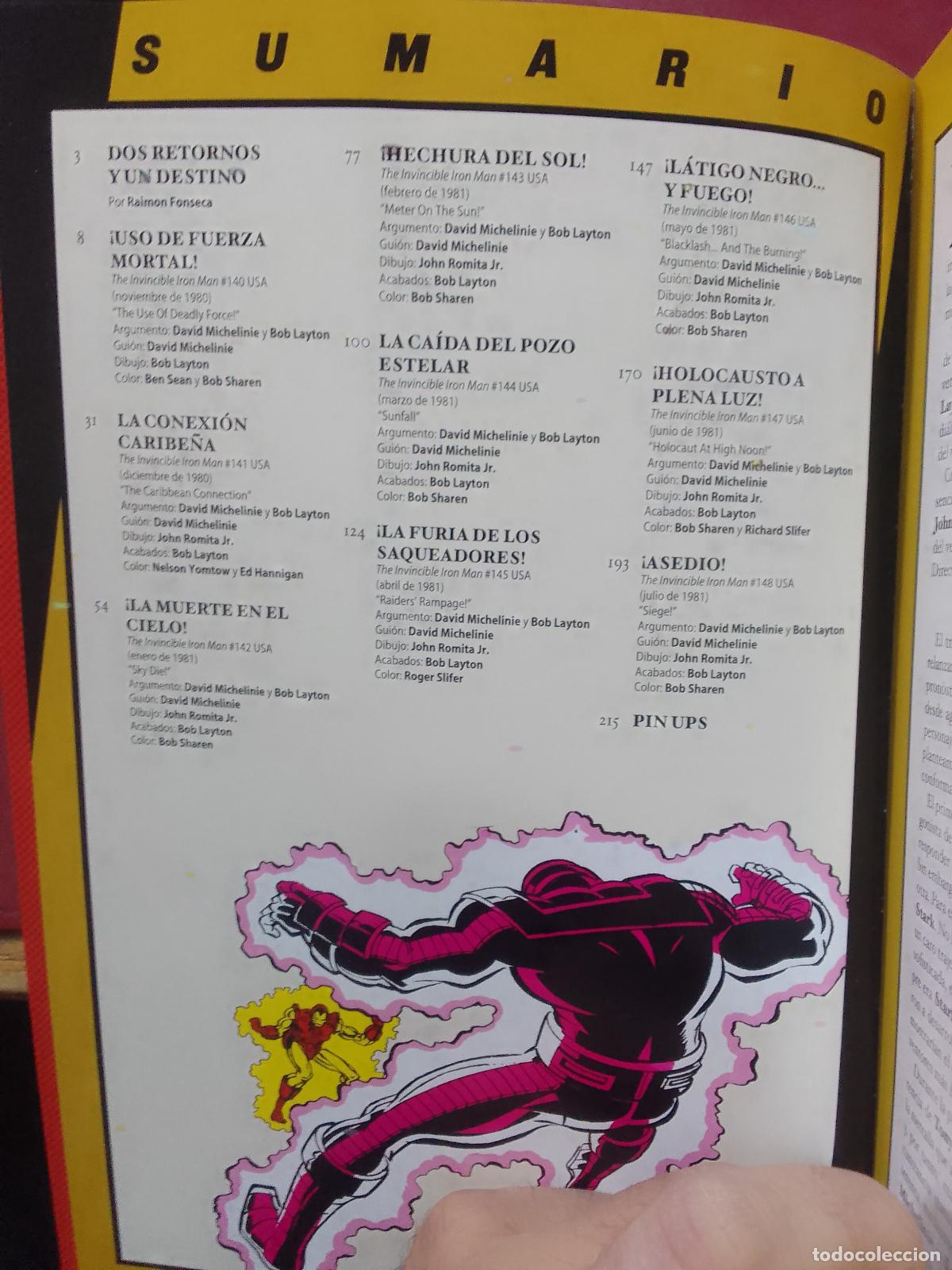 C&oacute;mics: Iron Man. La ca&iacute;da del pozo estelar (Panini C&oacute;mics. Marvel Gold. 2013) - Foto 3