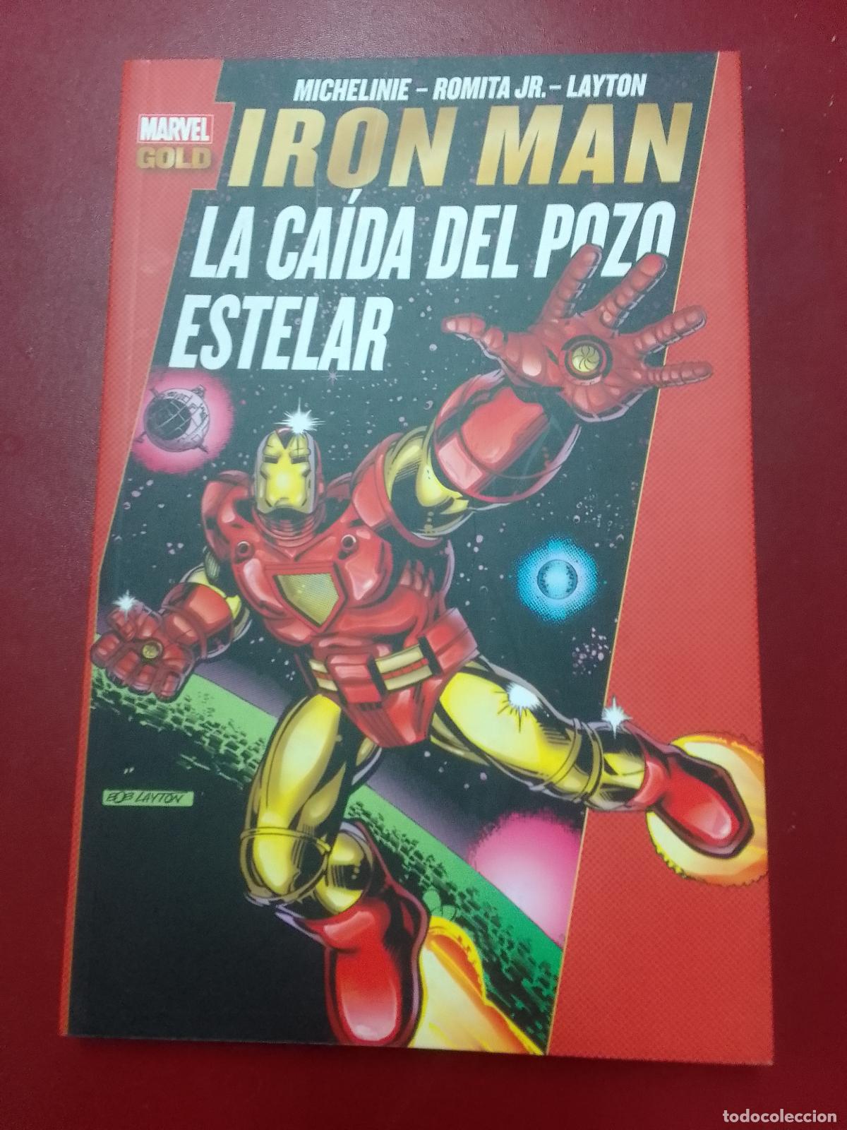 C&oacute;mics: Iron Man. La ca&iacute;da del pozo estelar (Panini C&oacute;mics. Marvel Gold. 2013) - Foto 1
