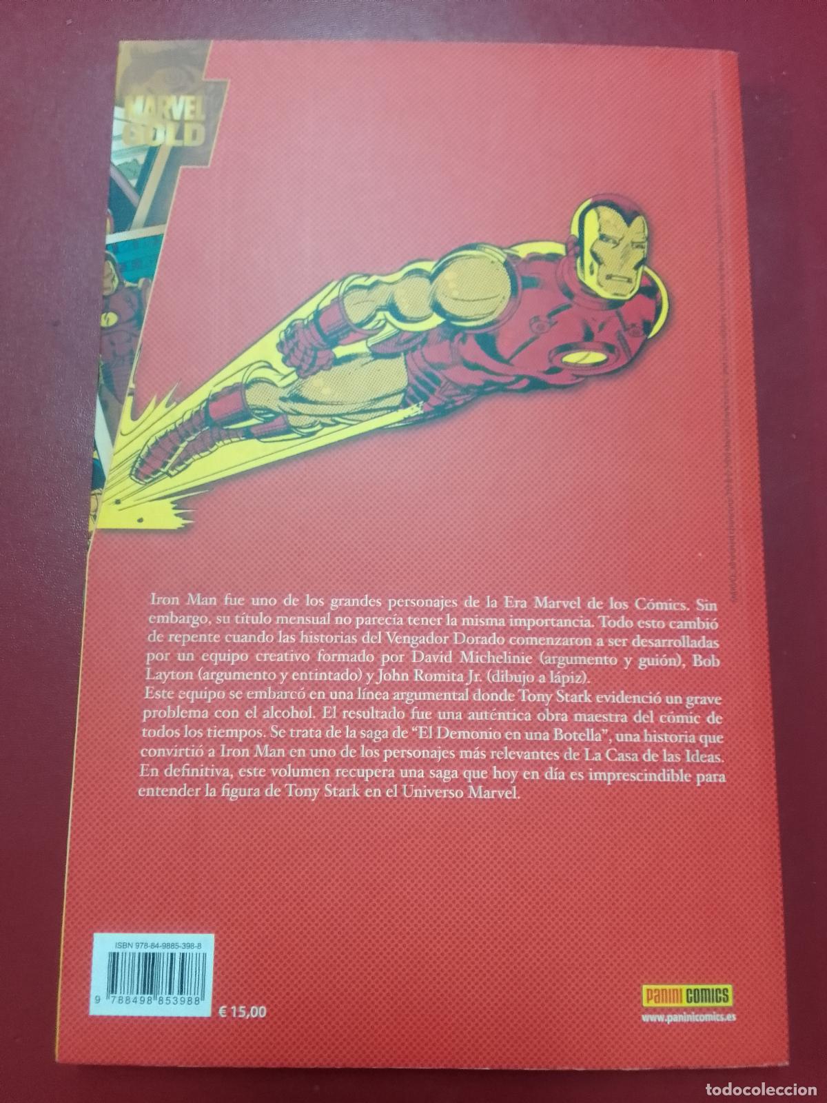 C&oacute;mics: Iron Man. El demonio en una botella (Panini C&oacute;mics. Marvel Gold. 2010) - Foto 2