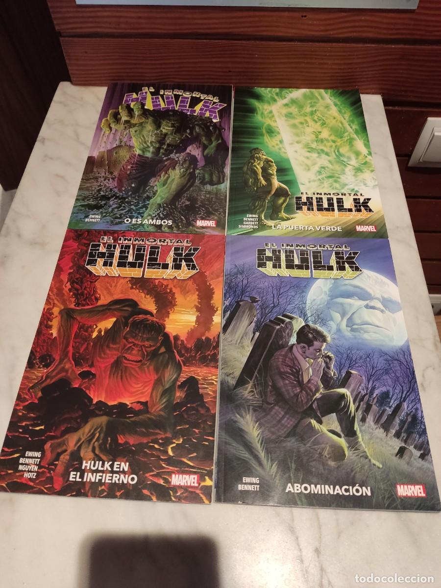 C&oacute;mics: El inmortal Hulk tomos 1, 2, 3 y 4 de Al Edwin y Joe bennett Panini c&oacute;mics - Foto 1