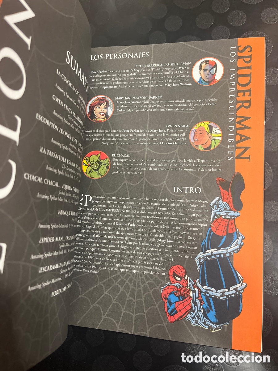 C&oacute;mics: SPIDERMAN : LOS IMPRESCINDIBLES N.7 CARA A CARA CON EL CLON ( 2007 ) - Foto 3