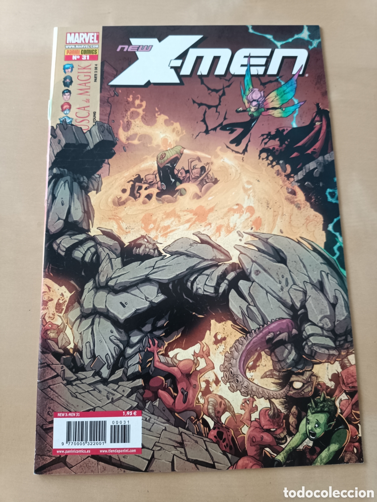C&oacute;mics: C&Oacute;MIC NEW X-MEN N&deg; 31 MARVEL PANINI c21 - Foto 1