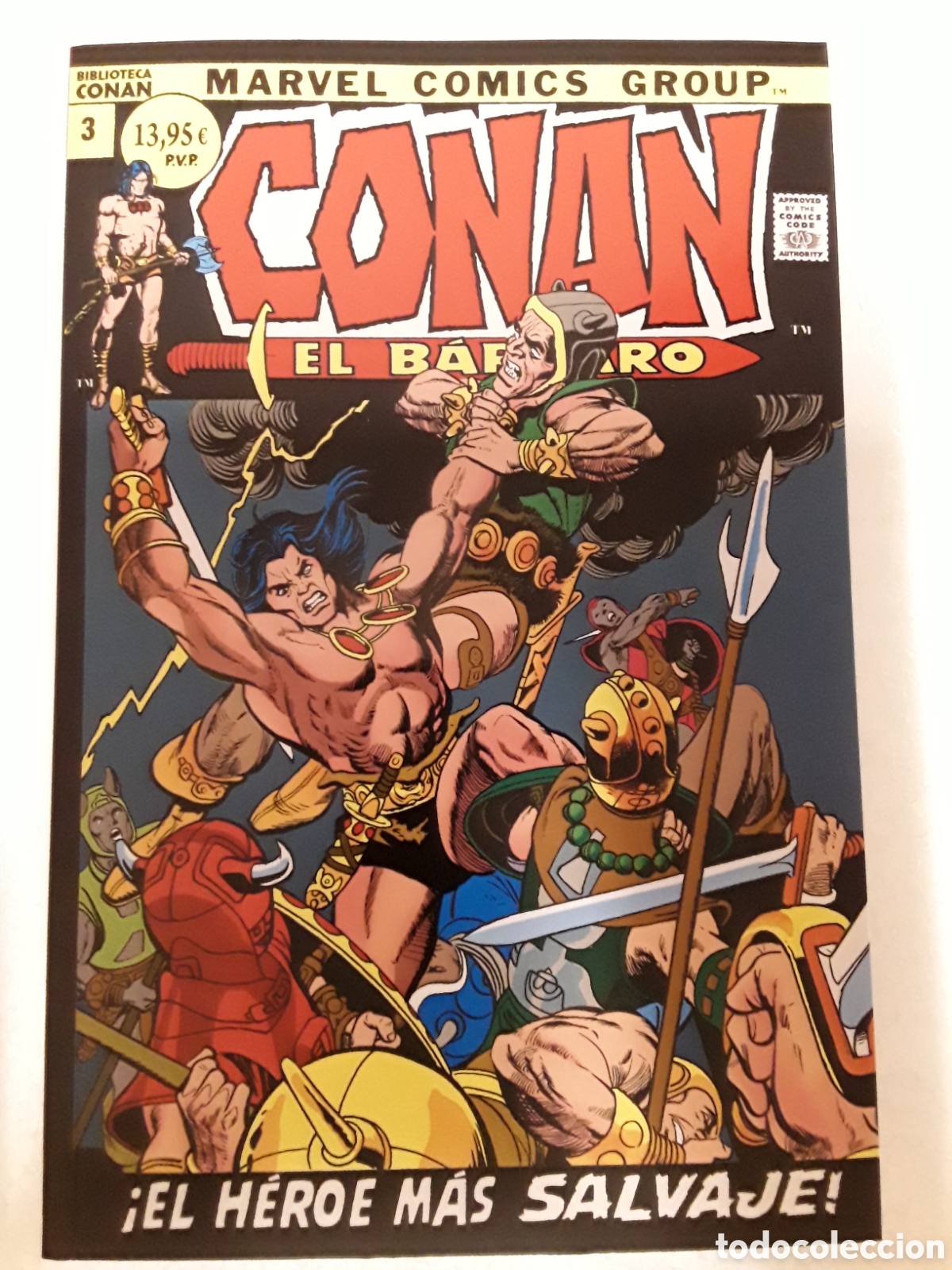 C&oacute;mics: Biblioteca Conan 3. Conan el Barbaro 3. - Panini / Marvel - Foto 1