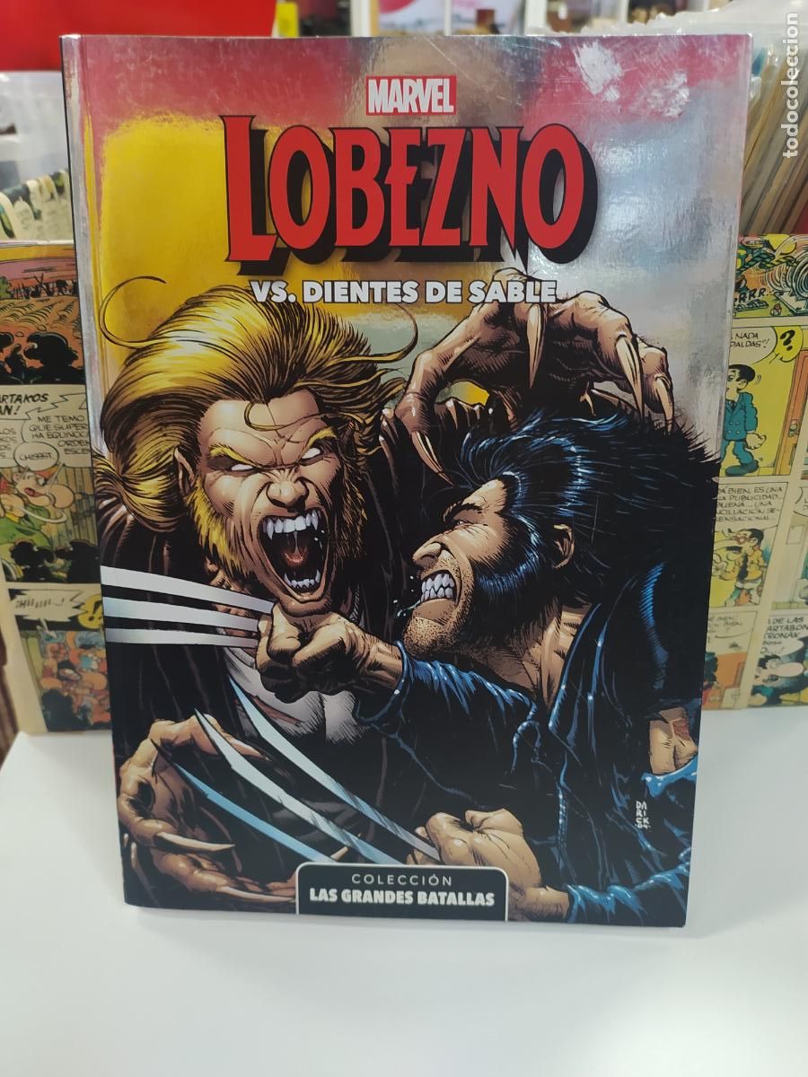 C&oacute;mics: Lobezno VS. Dientes de Sable panini - Foto 1