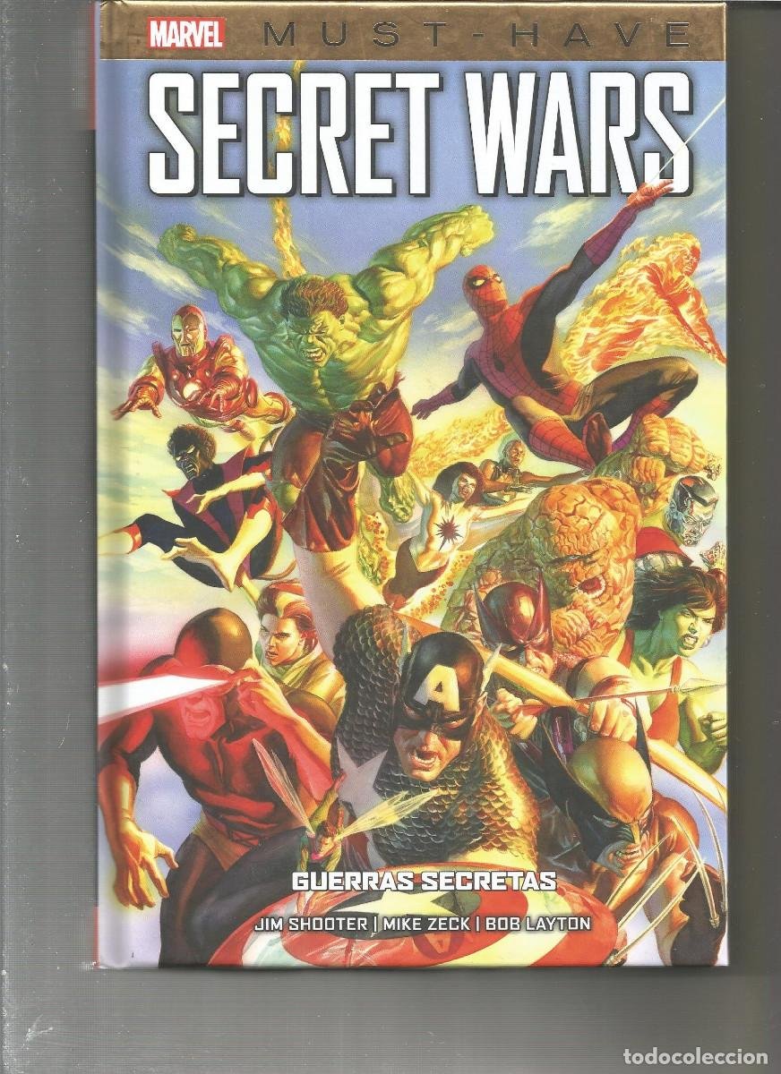 Lote 479382927: MARVEL MUST-HAVE SECRET WARS PANINI CÓMICS