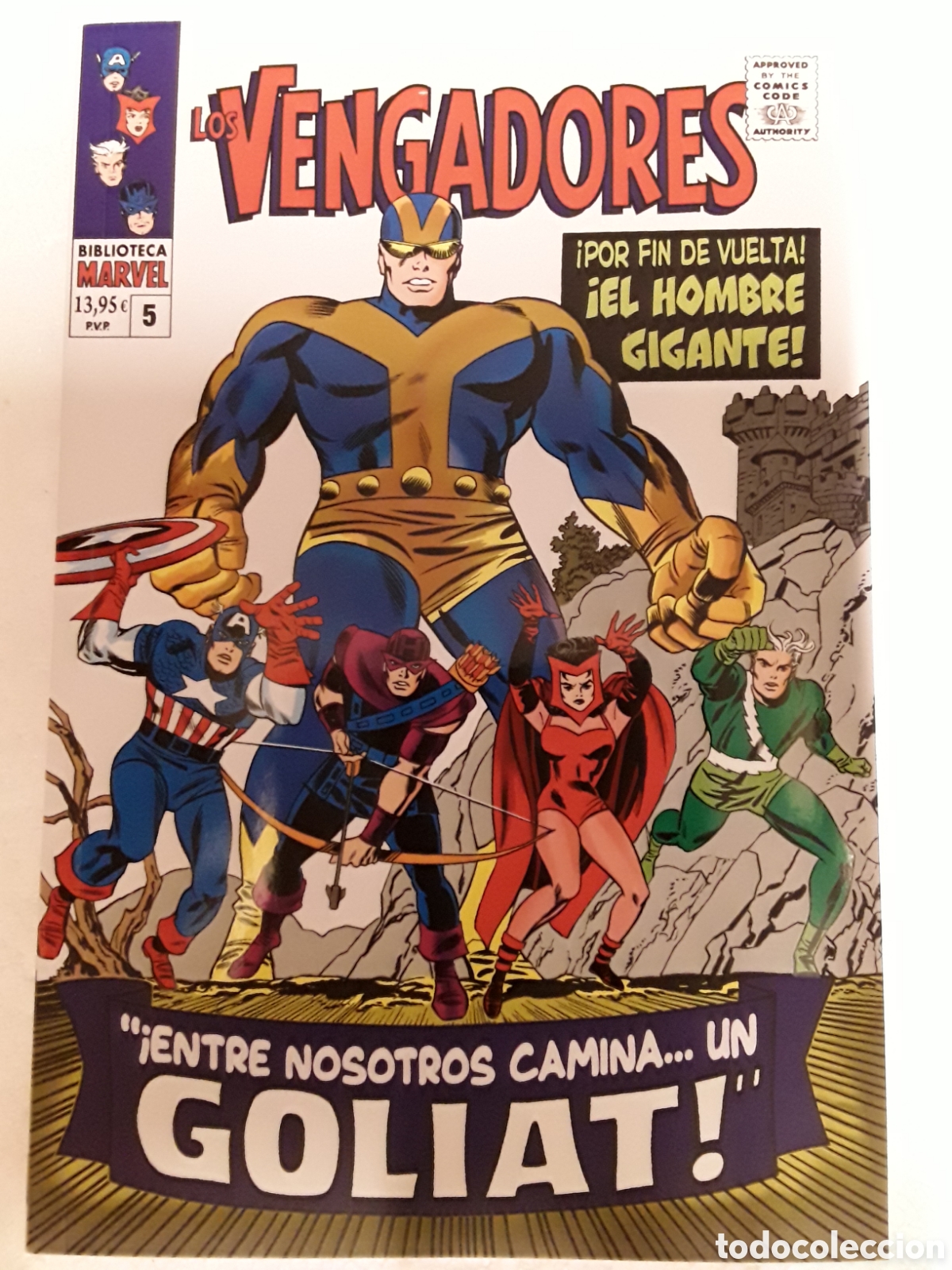 C&oacute;mics: Biblioteca Marvel 51. Los Vengadores 5 - Panini / Marvel - Foto 1
