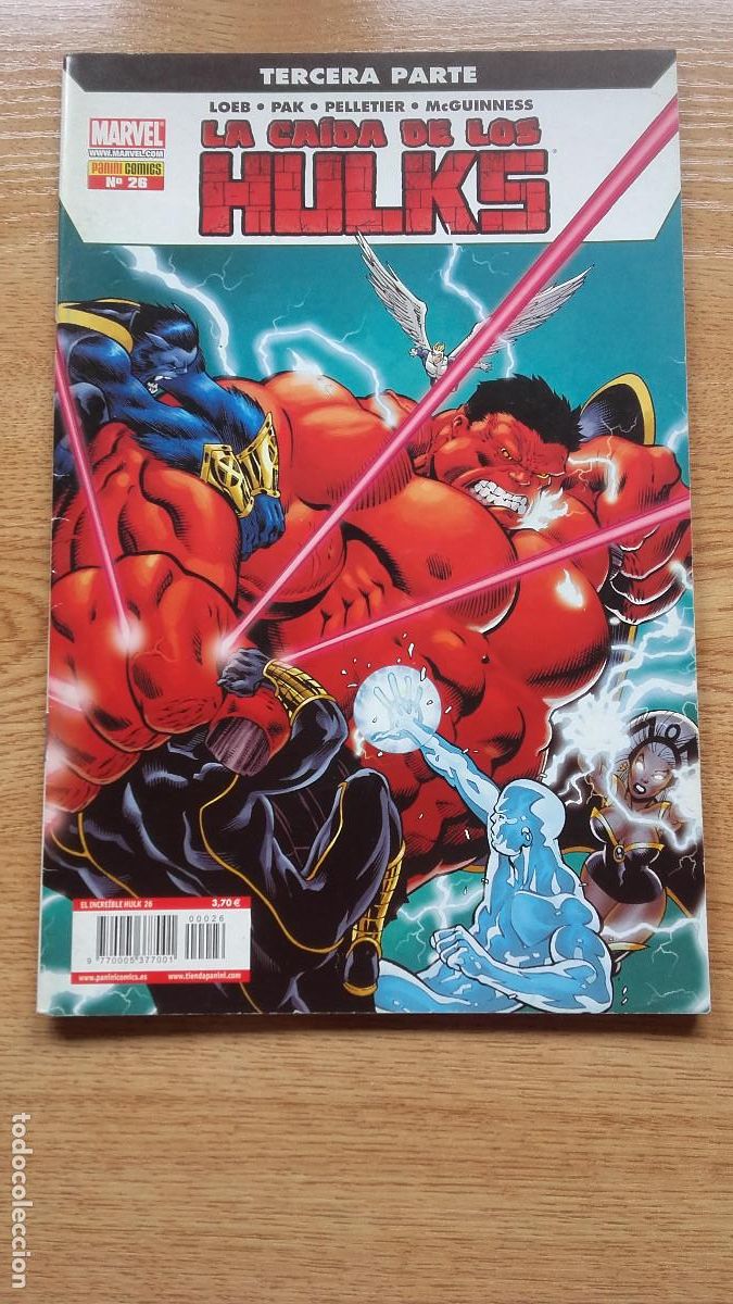 C&oacute;mics: LA CA&Iacute;DA DE LOS HULKS - VOL.1 - N&ordm; 26 - Ni hombre ni bestia - CONSERVA EL P&Oacute;STER - PANINI