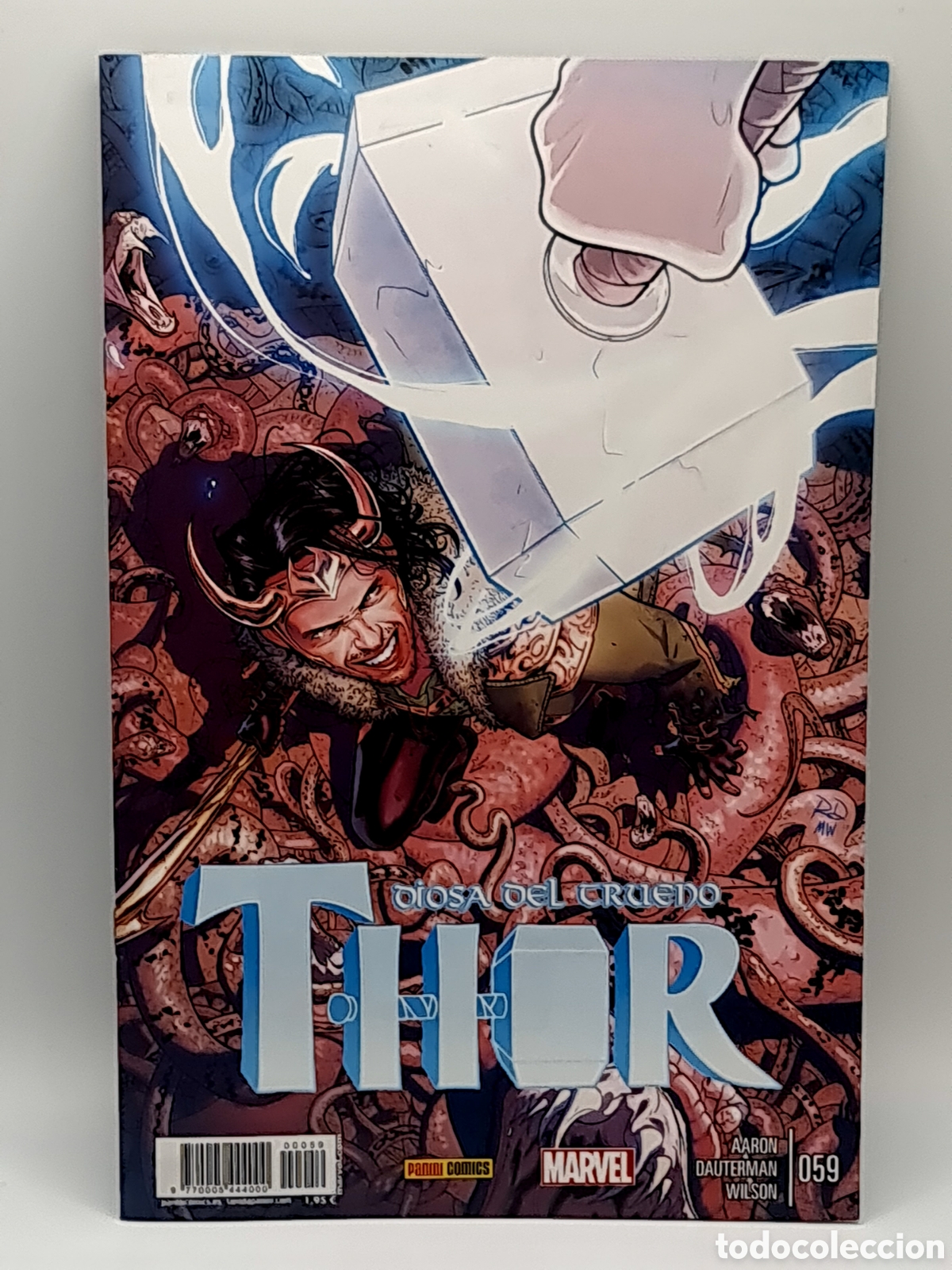 C&oacute;mics: DE KIOSCO THOR DIOSA DEL TRUENO 59 PANINI COMICS GRAPA 2016 - Foto 1