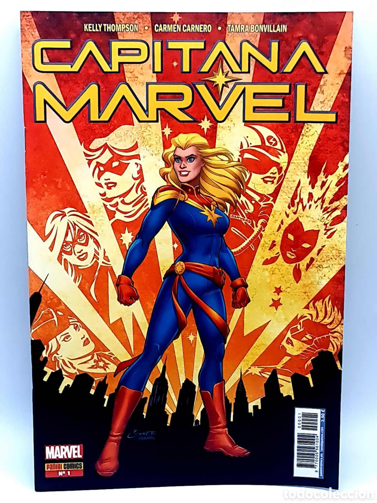 C&oacute;mics: DE KIOSCO CAPITANA MARVEL 1 PANINI COMICS GRAPA 2019 - Foto 1