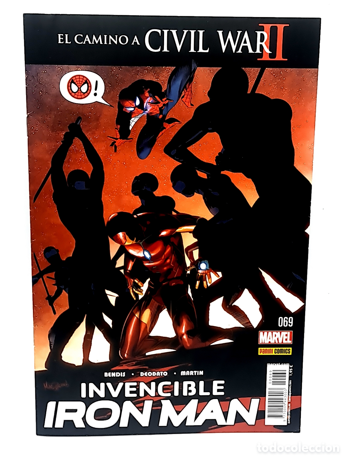 C&oacute;mics: EXCELENTE ESTADO INVENCIBLE IRON MAN 69 PANINI COMICS GRAPA - Foto 1