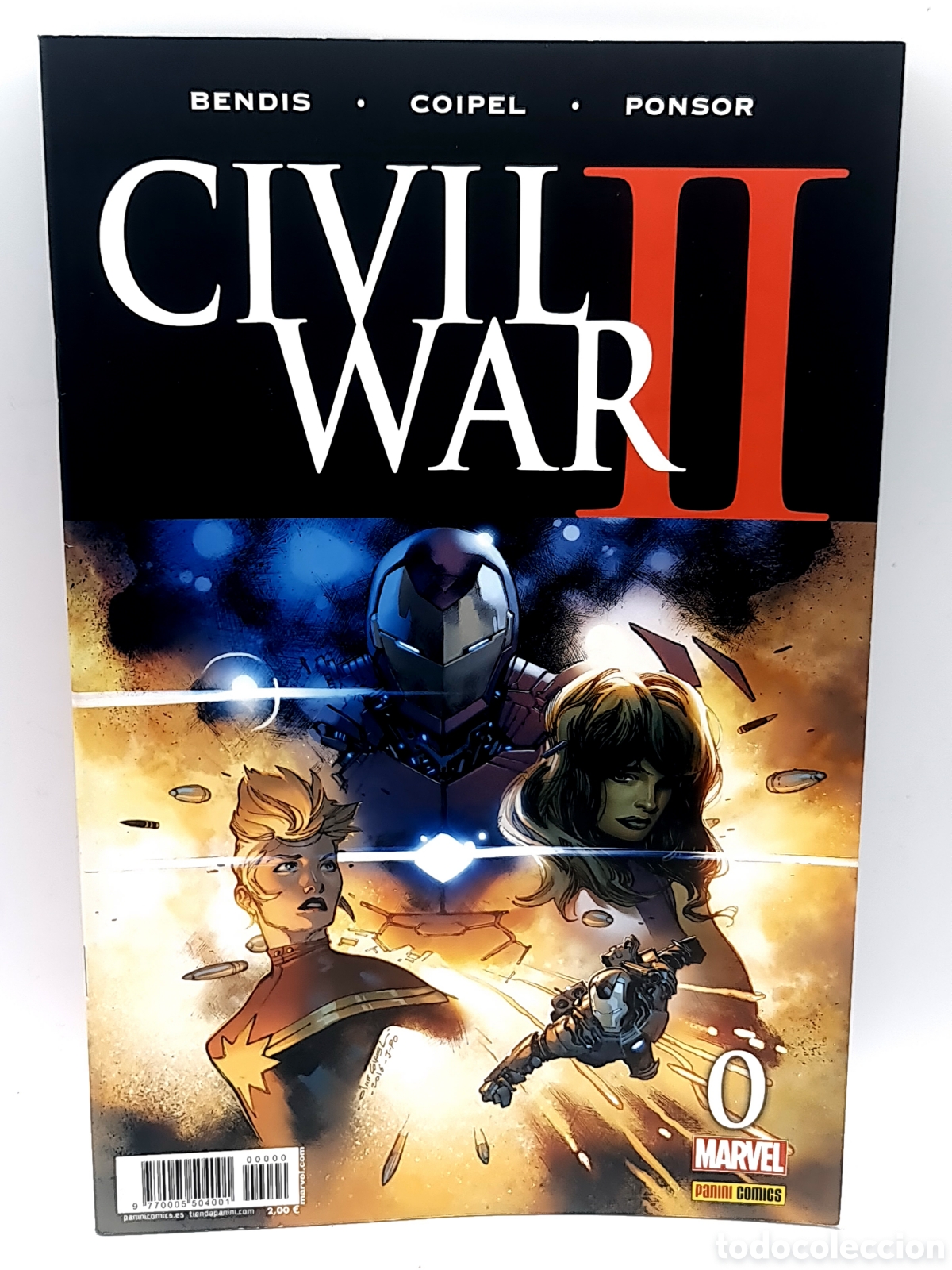 C&oacute;mics: EXCELENTE ESTADO CIVIL WAR II 0 PANINI COMICS GRAPA - Foto 1