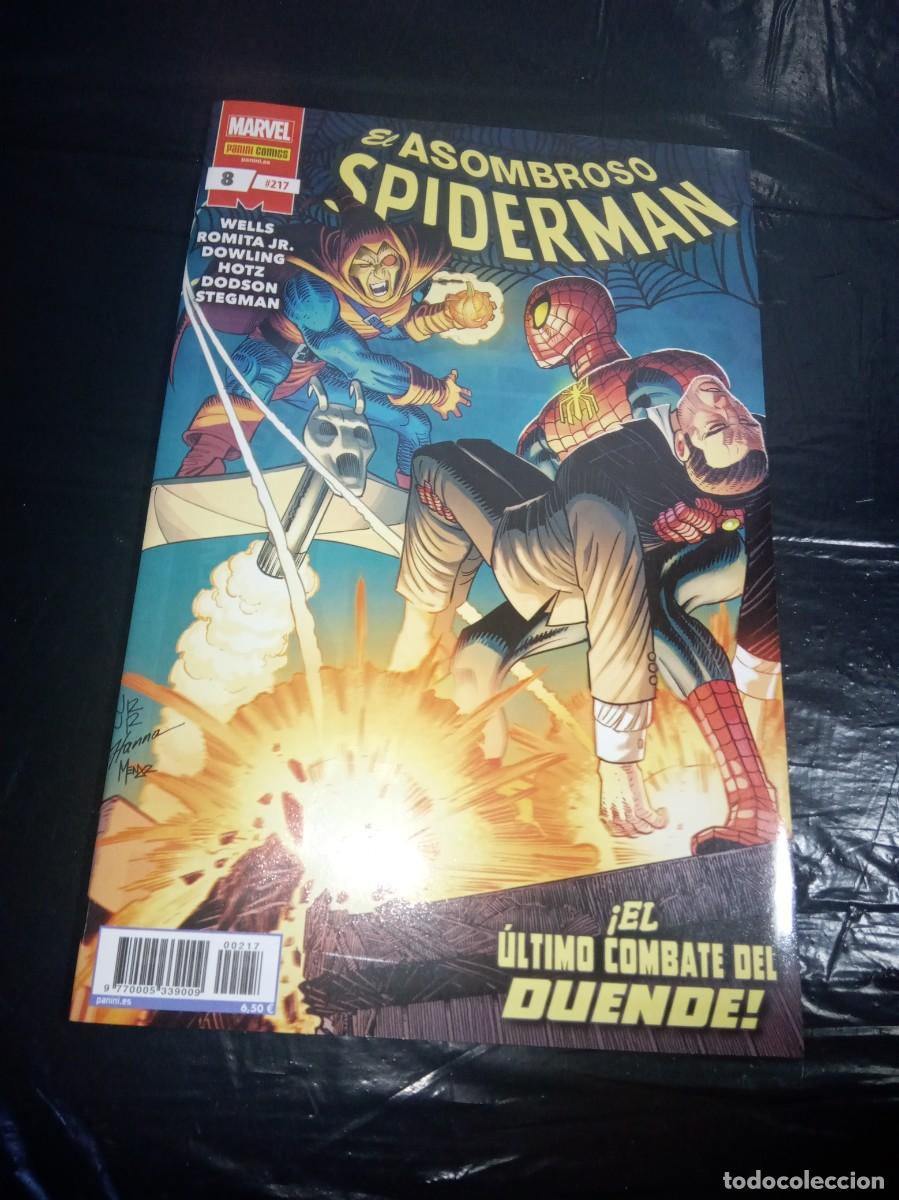 C&oacute;mics: ASOMBROSO SPIDERMAN 8 / 217 PANINI. L4 - Foto 1