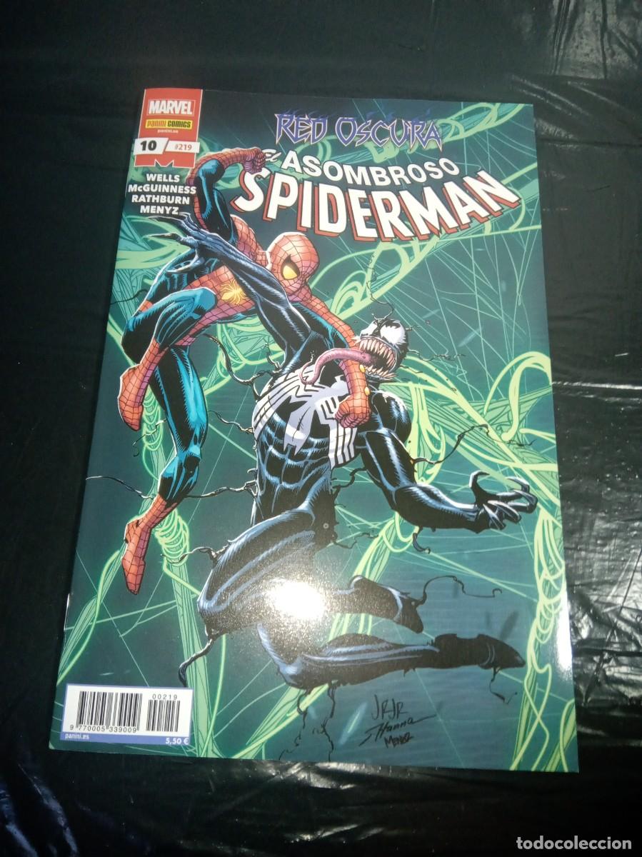 C&oacute;mics: ASOMBROSO SPIDERMAN 10 / 219 PANINI. L4 - Foto 1