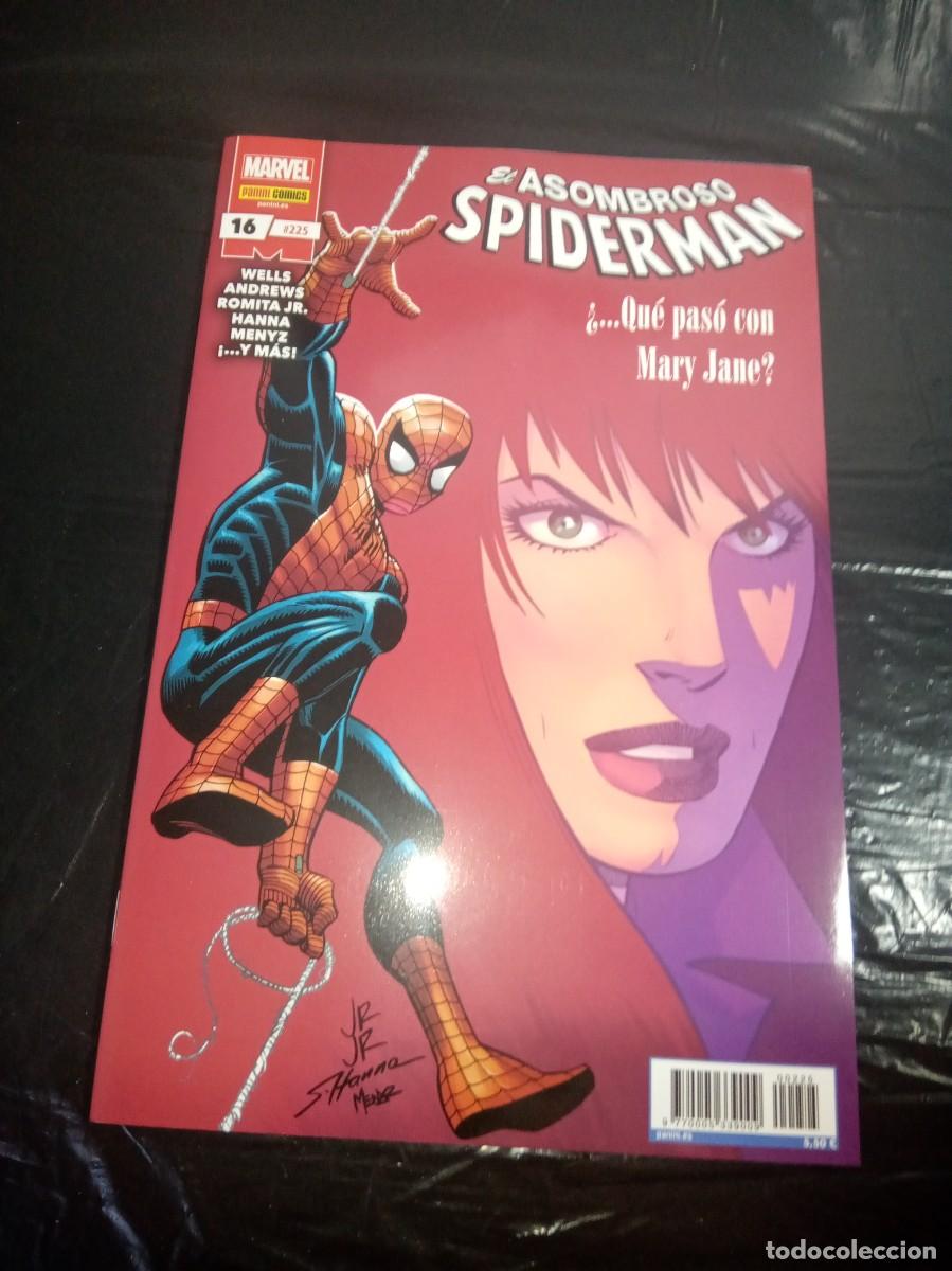 C&oacute;mics: ASOMBROSO SPIDERMAN 16 / 225 PANINI. L4 - Foto 1