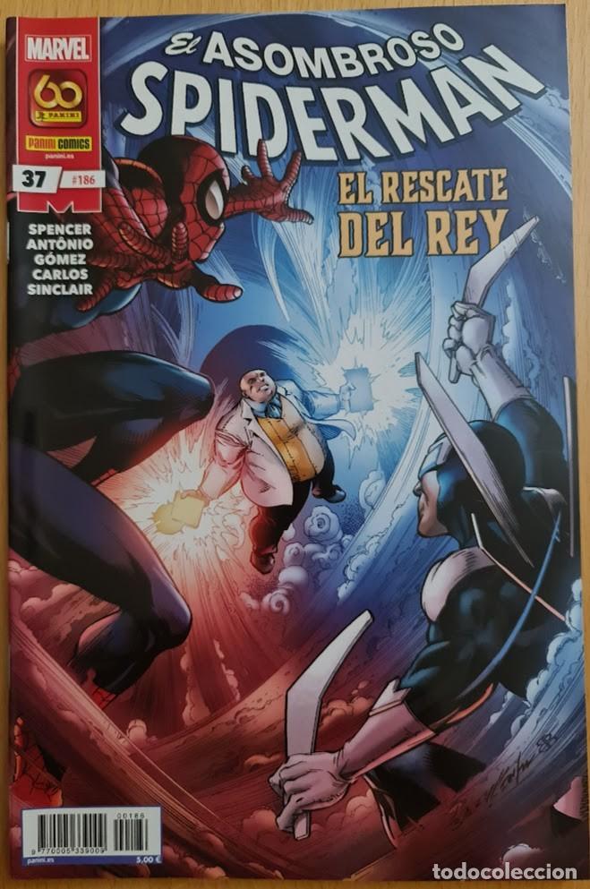 C&oacute;mics: EL ASOMBROSO SPIDERMAN VOL 7 186 / 37. PANINI - Foto 1