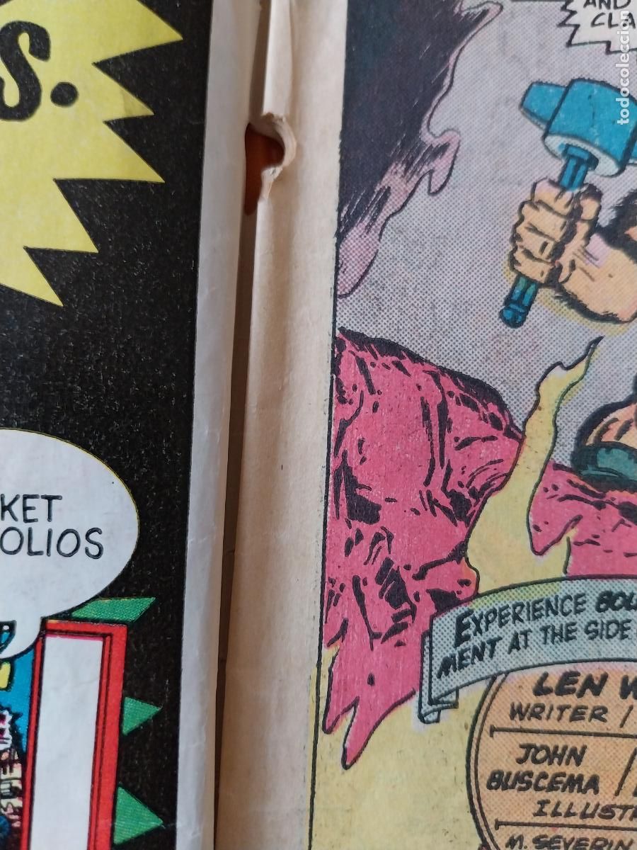 C&oacute;mics: THOR MARVEL 1976 NOV 253 COMIC USADO SOBADO - Foto 2