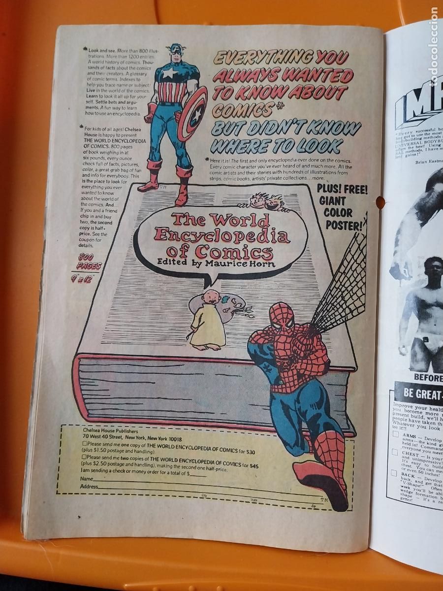 C&oacute;mics: THOR MARVEL 1976 NOV 253 COMIC USADO SOBADO - Foto 4